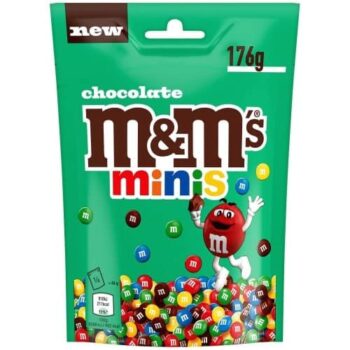 M&M's Minis Milk Chocolate More To Share Pouch Bag (176g)