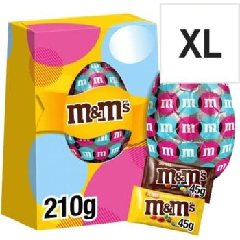 M&M's Mixed Milk Chocolate Easter Egg (210g)