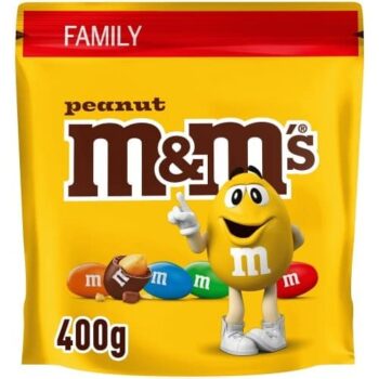 M&M's Peanut Milk Chocolate Family Pouch (400g)