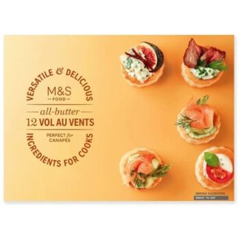 M&S 12 All Butter Vol au Vents (107g)