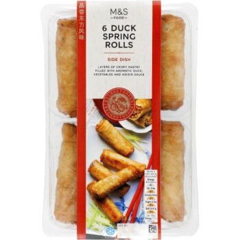 M&S 6 Duck Spring Rolls