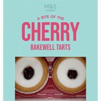 M&S Cherry Bakewell Tarts