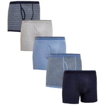 M&S Cool & Fresh Stripe Trunks Medium