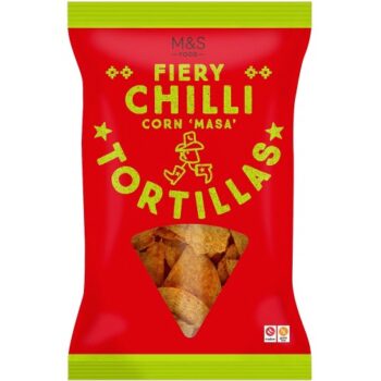 M&S Fiery Chilli Tortilla Chips
