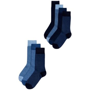 M&S Mens Cool & Fresh Socks 6-8 Denim Mix (7)