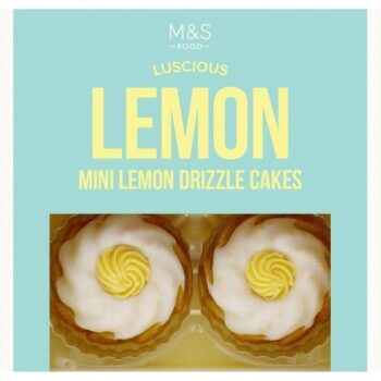 M&S Mini Lemon Drizzle Cakes