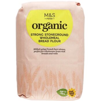 M&S Organic Strong Stoneground Wholemeal Bread Flour (1.5kg)