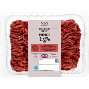 M&S Select Farms Beef Mince 12% Fat (750g)