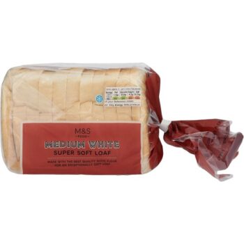 M&S Super Soft White Medium Sliced Bread Loaf