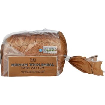 M&S Super Soft Wholemeal Medium Sliced Bread