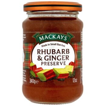 Mackays Rhubarb & Ginger Preserve (340g)