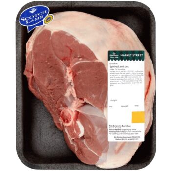 Market Street Scotch Leg Of Spring Lamb