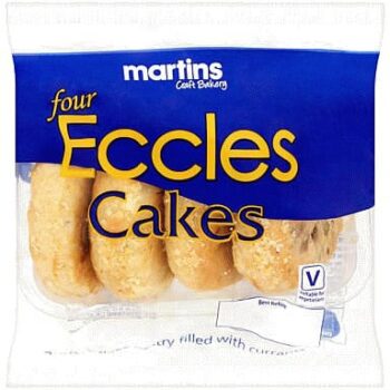 Martin's Craft Bakery Four Eccles Cakes