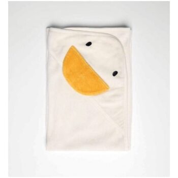 Maybe Baby Duck Hooded Towel One Size