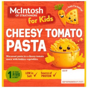 McIntosh Of Strathmore Kidz Cheesy Tomato Pasta