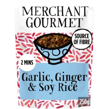 Merchant Gourmet Garlic Ginger & Soy Rice (250g)