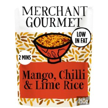 Merchant Gourmet Spiced Mango Chilli & Lime Wholegrain & White Rice (250g)