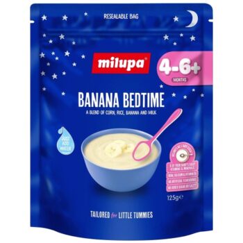 Milupa Banana Bedtime Baby Cereal 4-6+ Months
