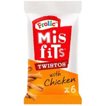 Misfits Twistos Chicken Dog Treats (105g)