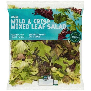 Mixed Leaf Salad – Mild & Crisp (200g)