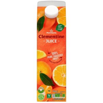 Morrisons 100% Fruit Clementine Juice