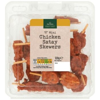 Morrisons 12 Chicken Satay Skewers