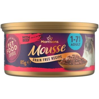 Morrisons Adult Cat Premium Luxury Food Beef