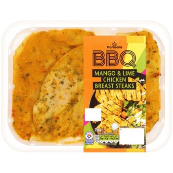 Morrisons BBQ Mango & Lime Steaks (350g)