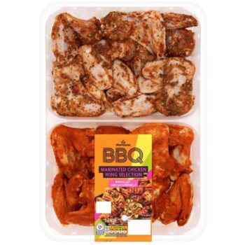 Morrisons BBQ Marinated Chicken Wings Selection Pack (1.2kg)