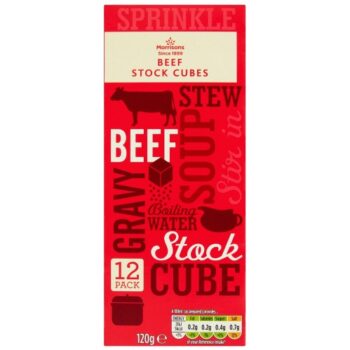 Morrisons Beef Stock Cubes 12's