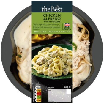 Morrisons Best Chicken Alfredo With Fettuccine (400g)
