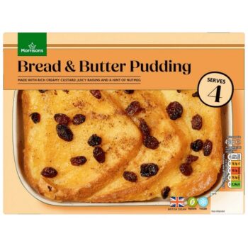 Morrisons Bread & Butter Pudding (450g)