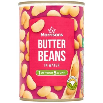 Morrisons Butter Beans In Water (400g)