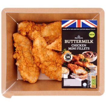 Morrisons Buttermilk Chicken Mini Fillets (300g)