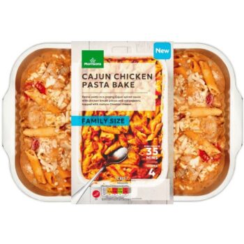 Morrisons Cajun Chicken Pasta Bake Family Size (1.2kg)