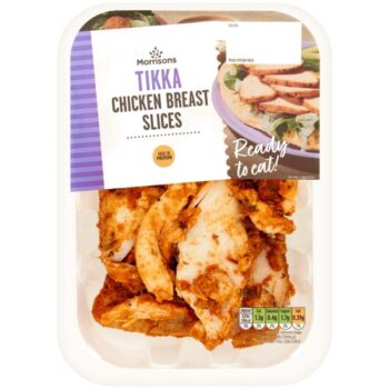 Morrisons Chicken Breast Tikka Slices