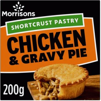 Morrisons Chicken & Gravy Pie