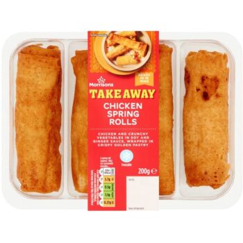 Morrisons Chicken Spring Rolls