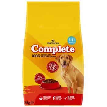 Morrisons Complete Beef & Veg Pet Food