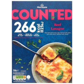 Morrisons Counted Beef Lasagne