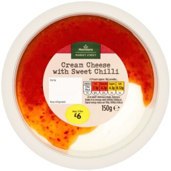 Morrisons Deli Grazing Cream Cheese And Sweet Chilli Dip