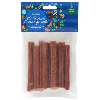 Morrisons Duck and Orange Dog Rolls