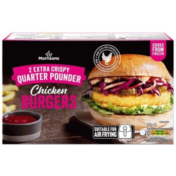 Morrisons Extra Crispy Quarter Pounder Chicken Burger