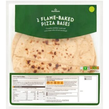 Morrisons Flame-Baked Sourdough Pizza Bases