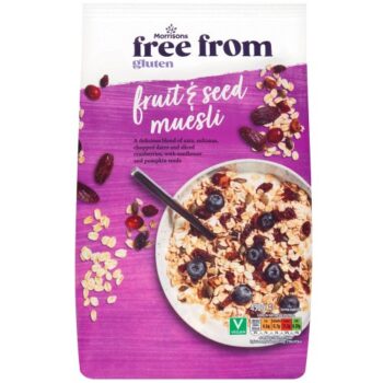 Morrisons Fruit And Seed Gluten Free Muesli