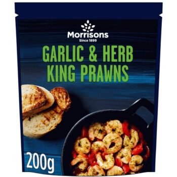 Morrisons Garlic & Herb Prawns (200g)