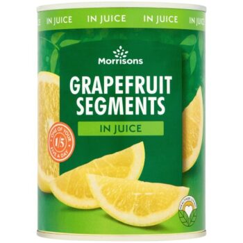 Morrisons Grapefruit Segments in Juice Drained Weight (540g)