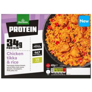 Morrisons High Protein Chicken Tikka & Rice