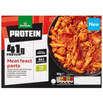 Morrisons High Protein Meat Feast Pasta
