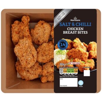 Morrisons Limited Edition Salt & Chilli Chicken Breast Bites (300g)
